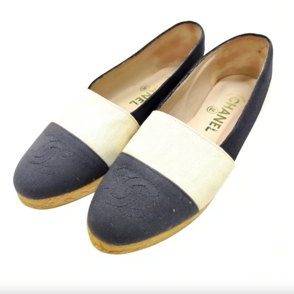 Chanel Cloth Espadrilles - Picture 1 of 8